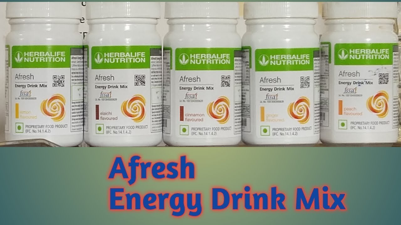 Afresh Energy Drink Mix