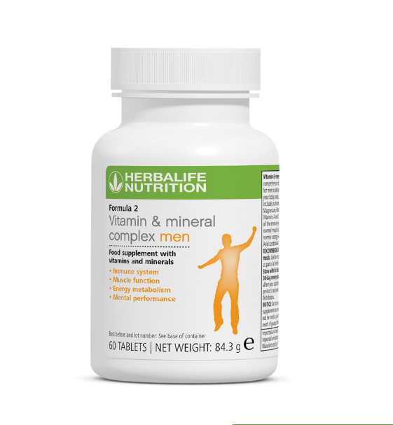 Formula 2 - Vitamin & Mineral Complex Men's 60 tablets