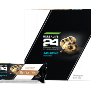 Herbalife24 Achieve Chocolate Chip Cookie Dough 6 bars per box
